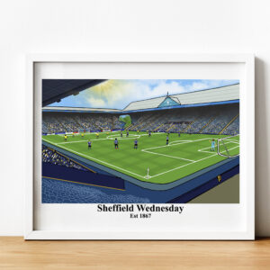 Sheffield Wednesday FC 3pm Kick Off Art Work