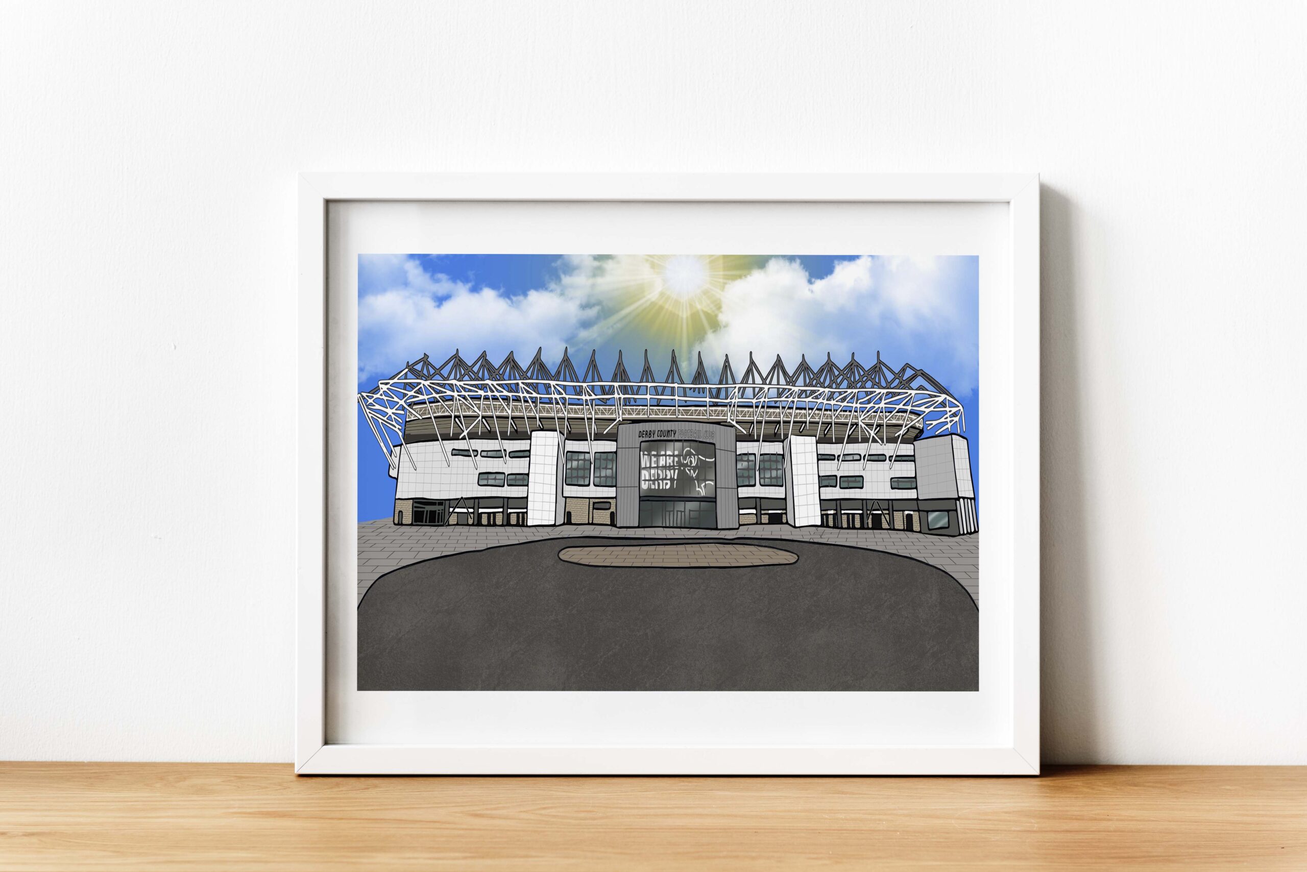Personalised Derby County FC Art Work - Image 3