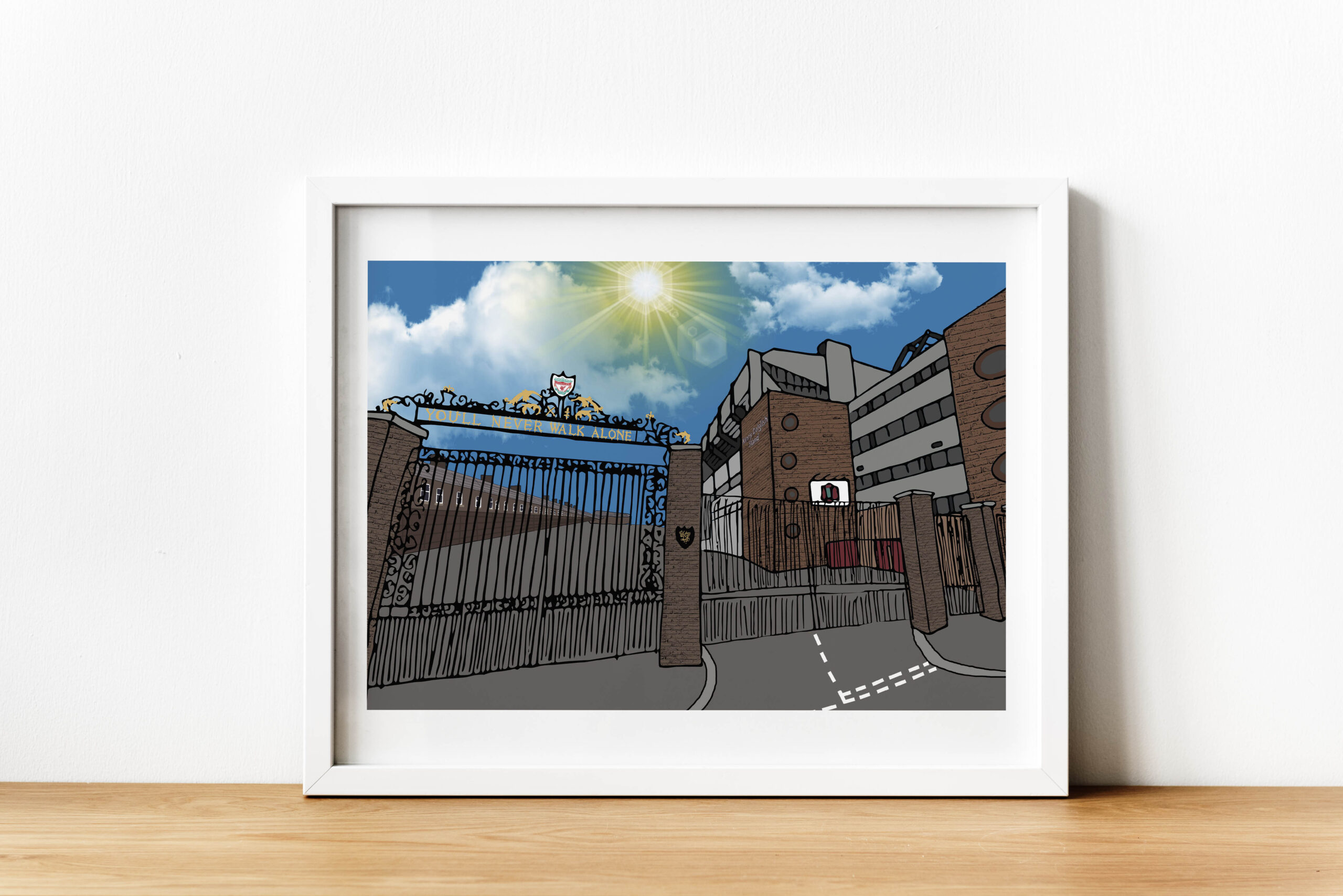 Personalised Liverpool FC Art Work - Image 3