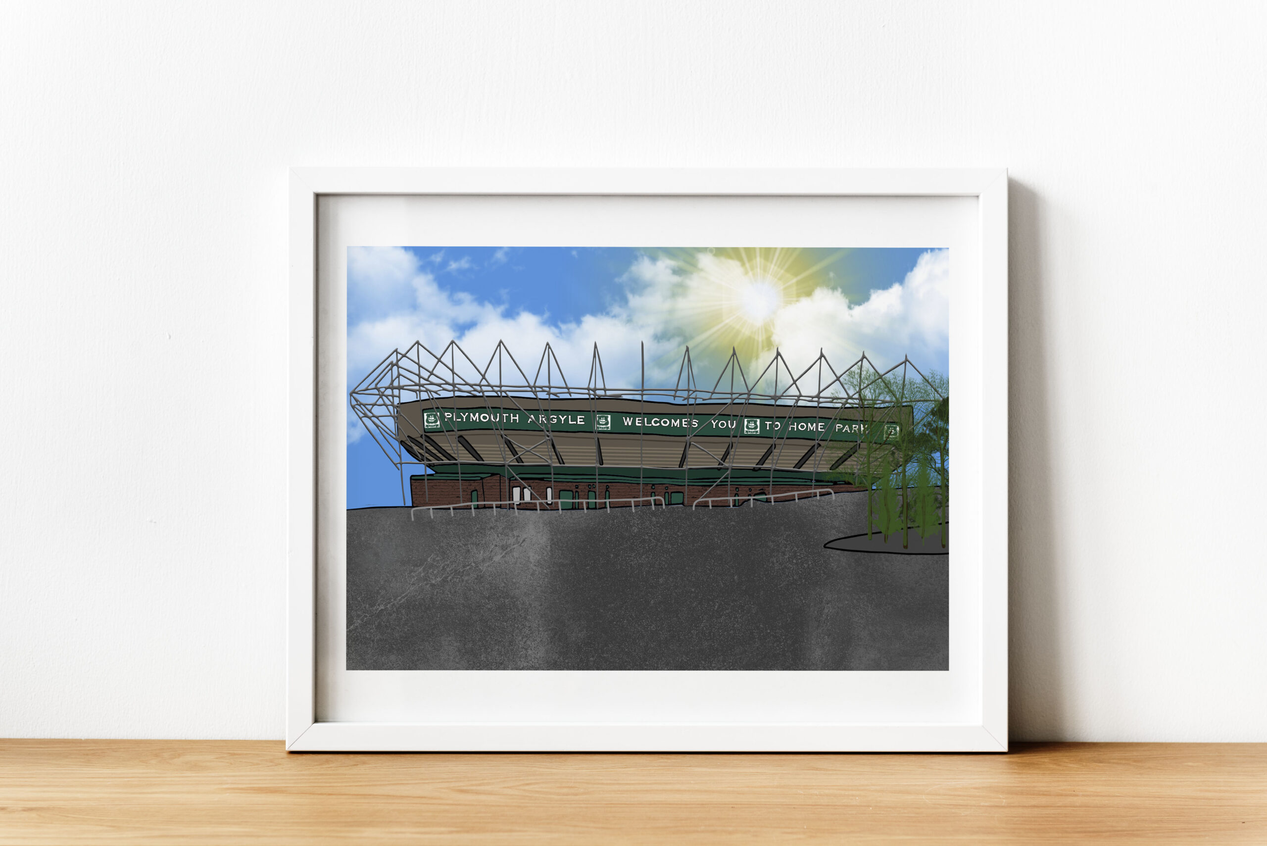 Personalised Plymouth Argyle Art Work - Image 3