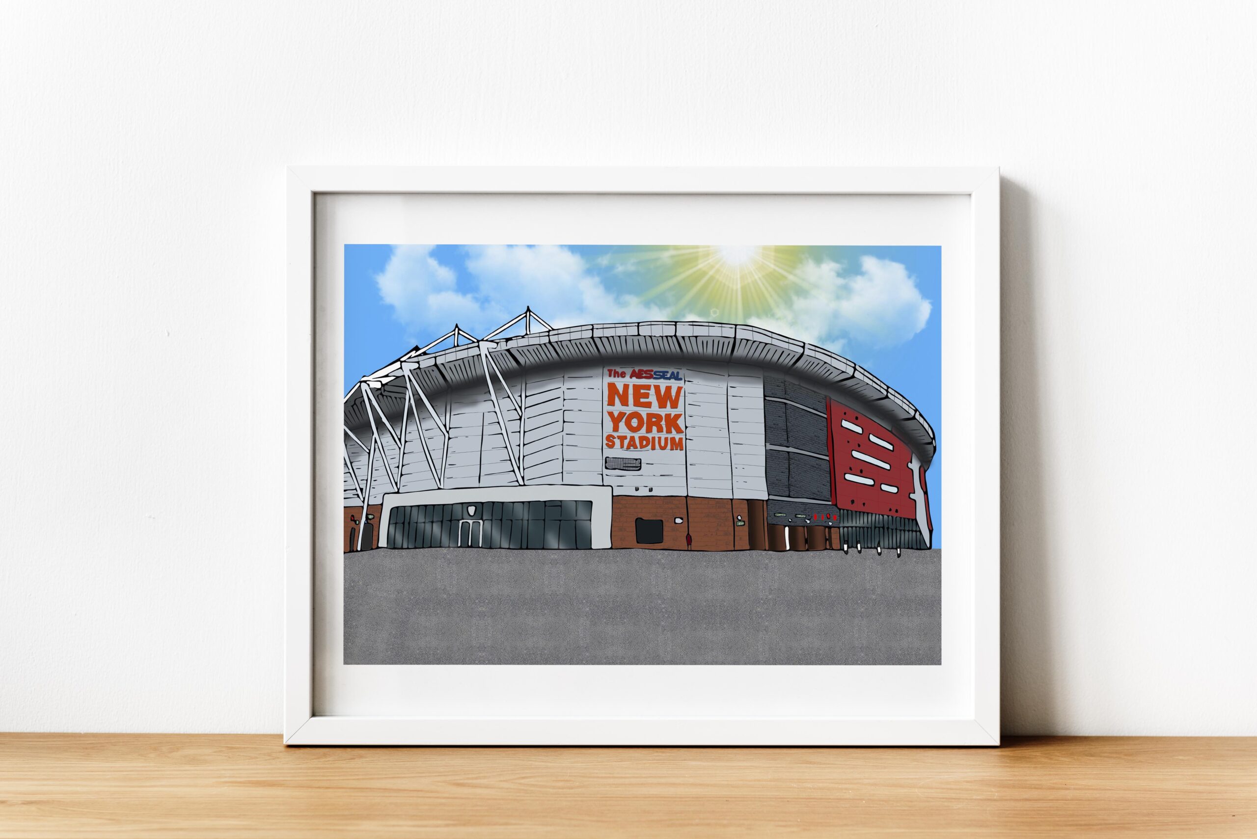 Personalised Rotherham United Art Work - Image 3