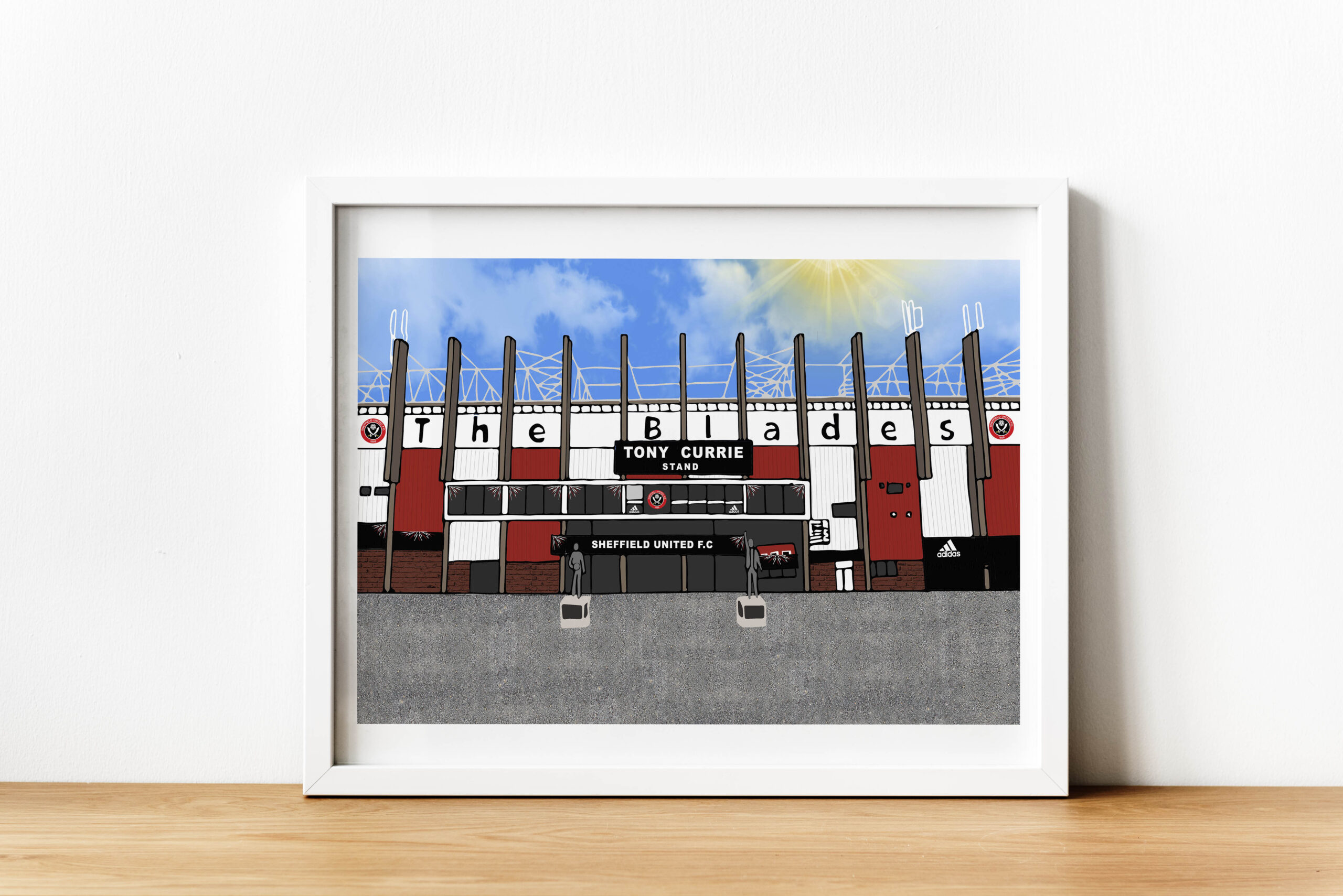Personalised Sheffield United Art Work - Image 3