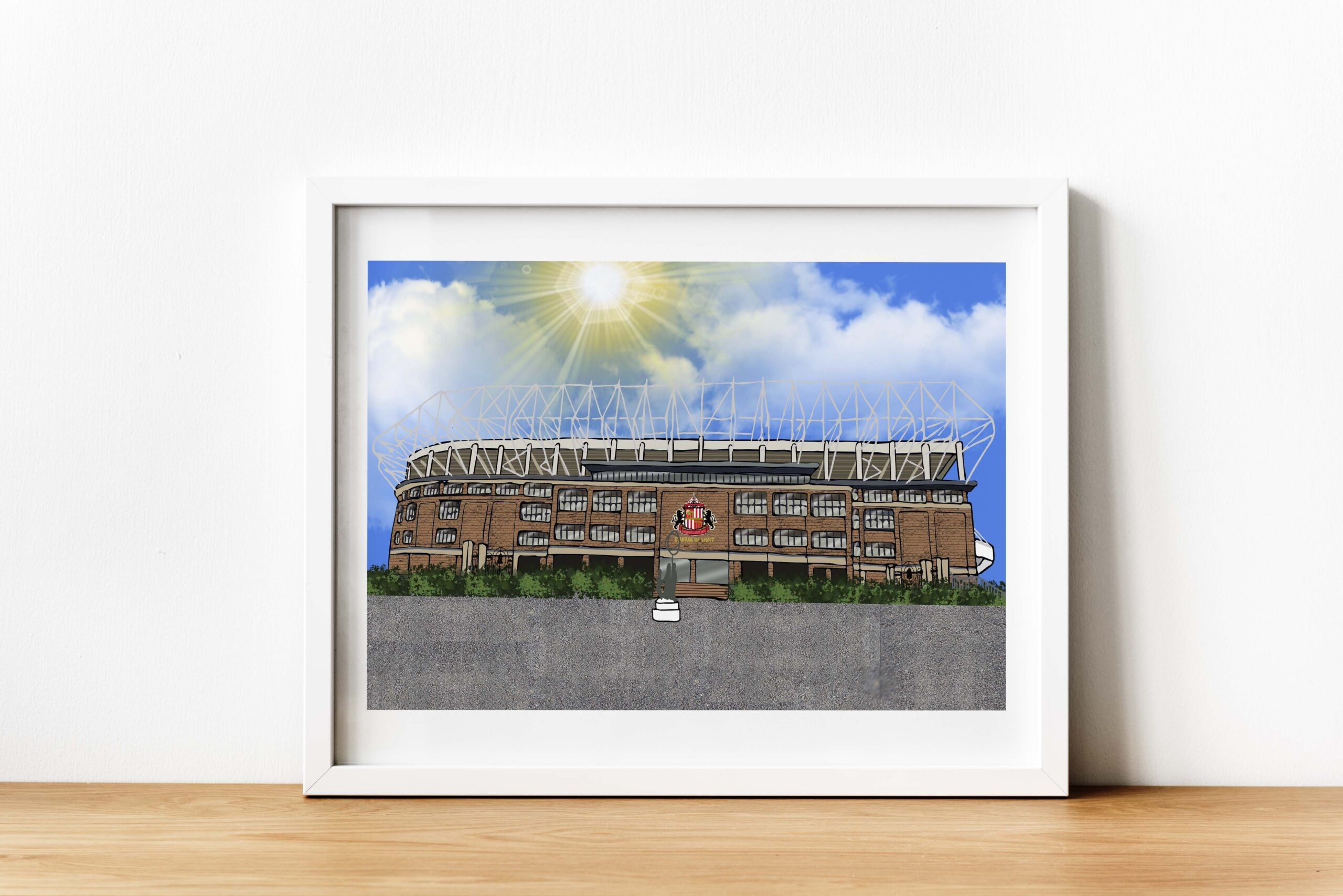 Personalised Sunderland Art Work - Image 3