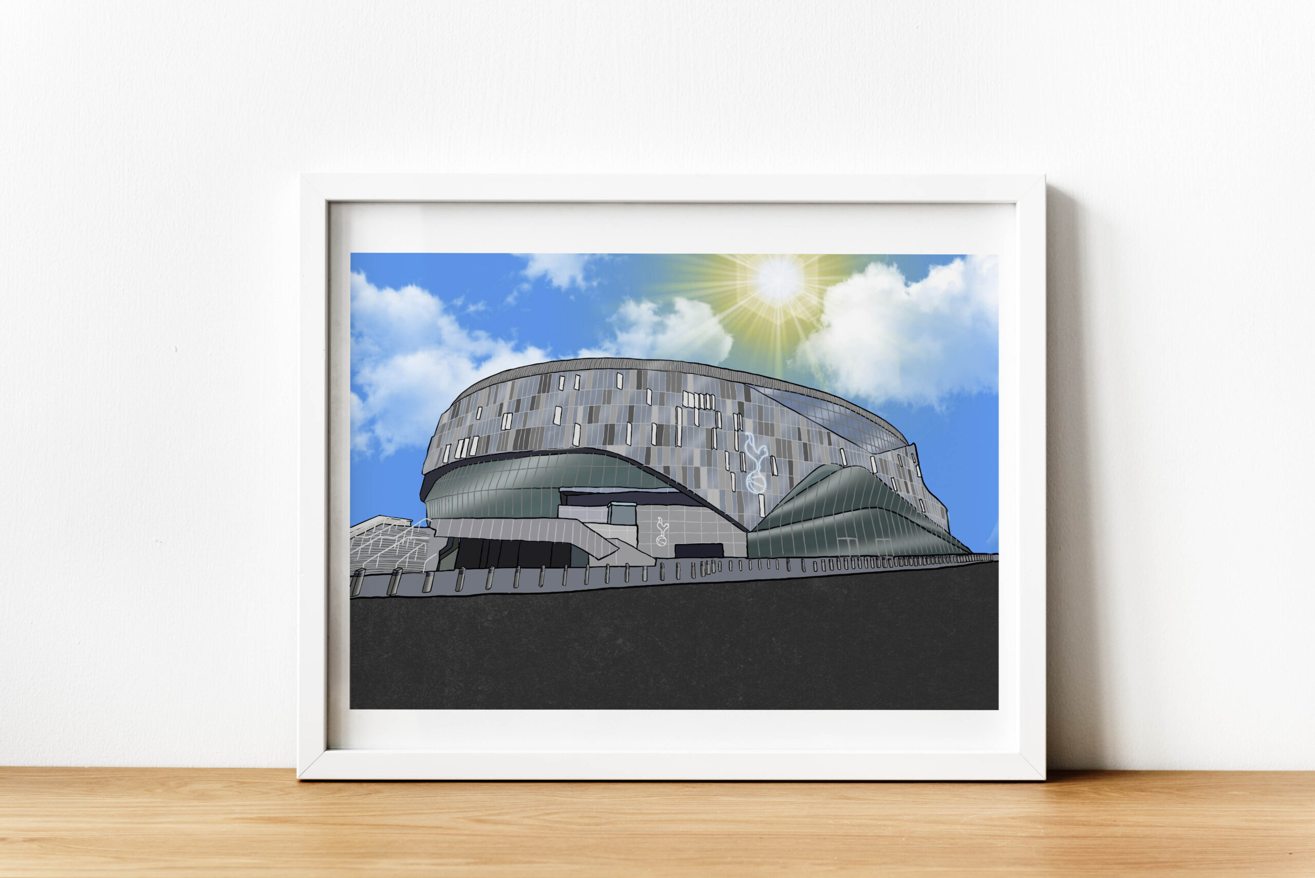 Personalised Tottenham Hotspurs Art Work - Image 3