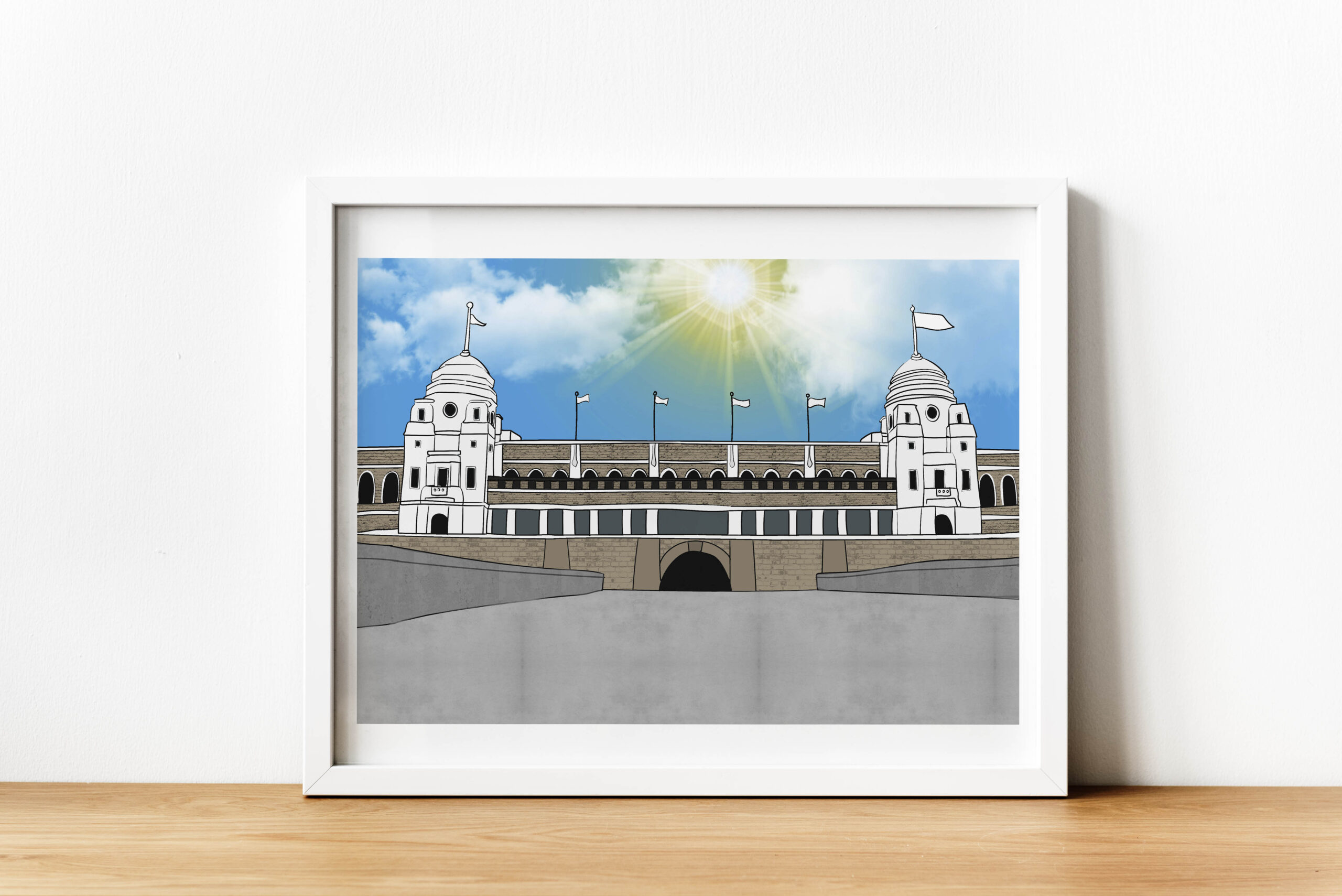 Personalised Wembley Twin Towers Art Work - Image 6