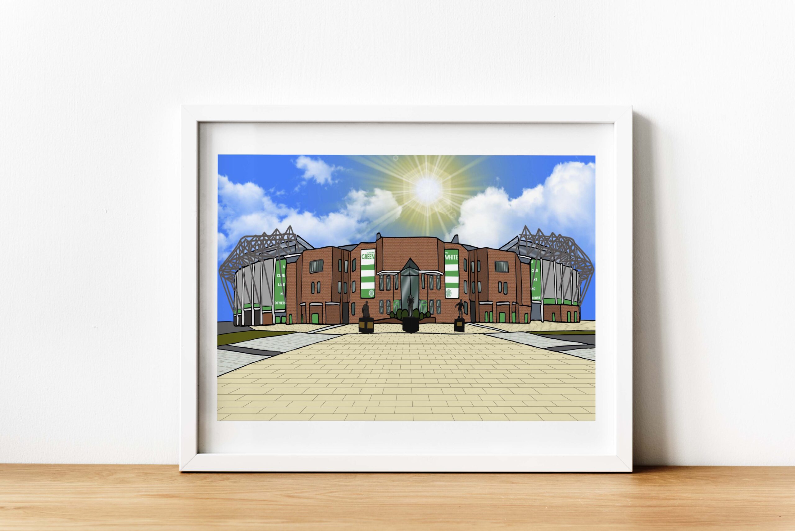 Personalised Celtic FC Art Work - Image 3