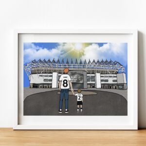 Personalised Derby County FC Art Work