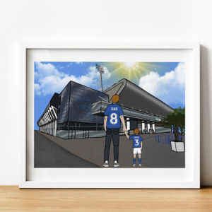 Personalised Ipswich Town Art Work