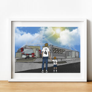 Personalised Preston North End Art Work