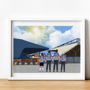 Personalised Sheffield Wednesday Penistone Road Art Work