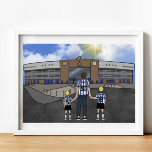 Personalised Wigan Athletic FC Art Work
