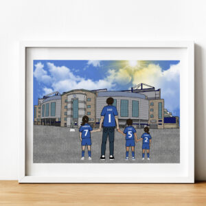Personalised Chelsea FC Art Work