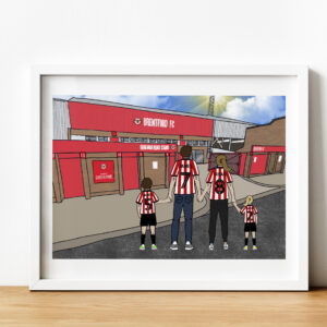 Personalised Brentford FC Art Work