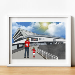 Personalised Bristol City FC Art Work