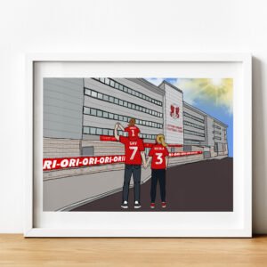 Personalised Leyton Orient FC Art Work