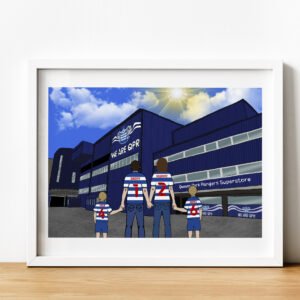 Personalised Queens Park Rangers Art Work
