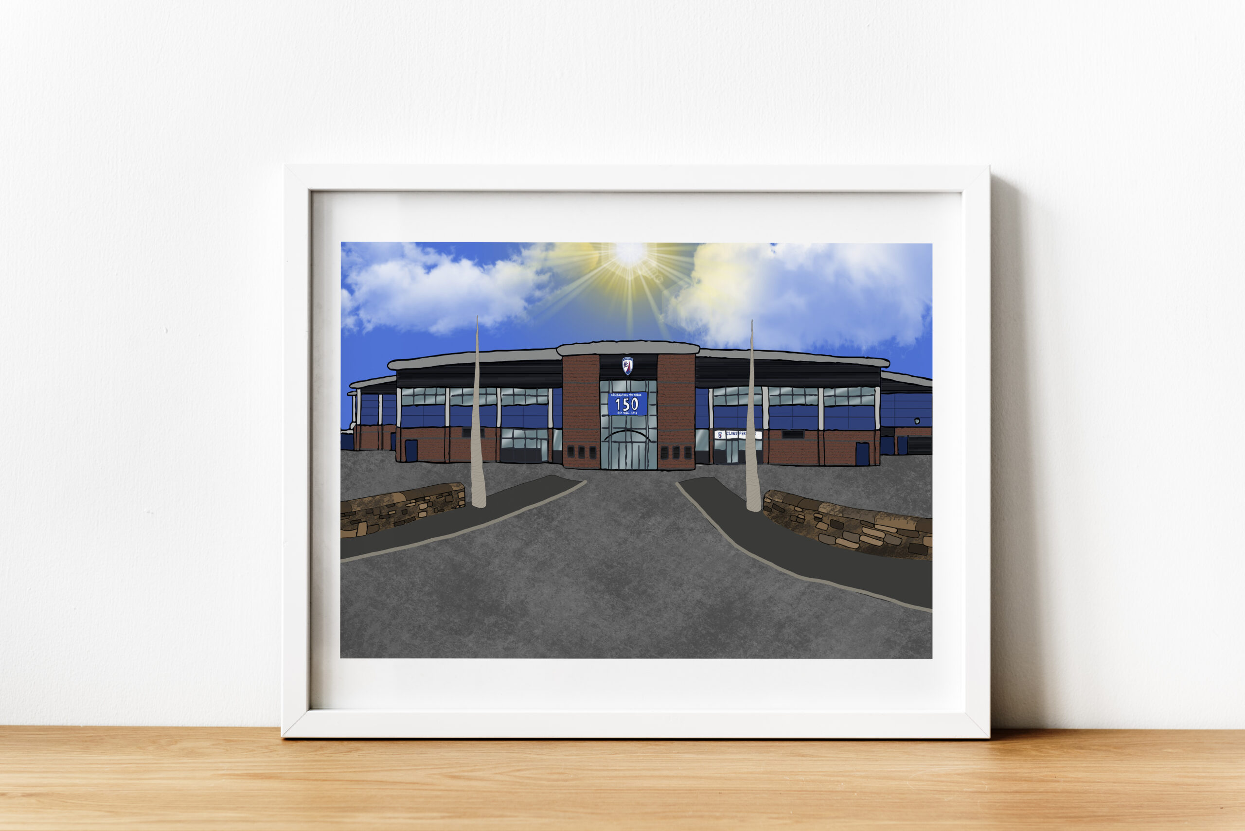 Personalised Chesterfield FC Art Work - Image 3