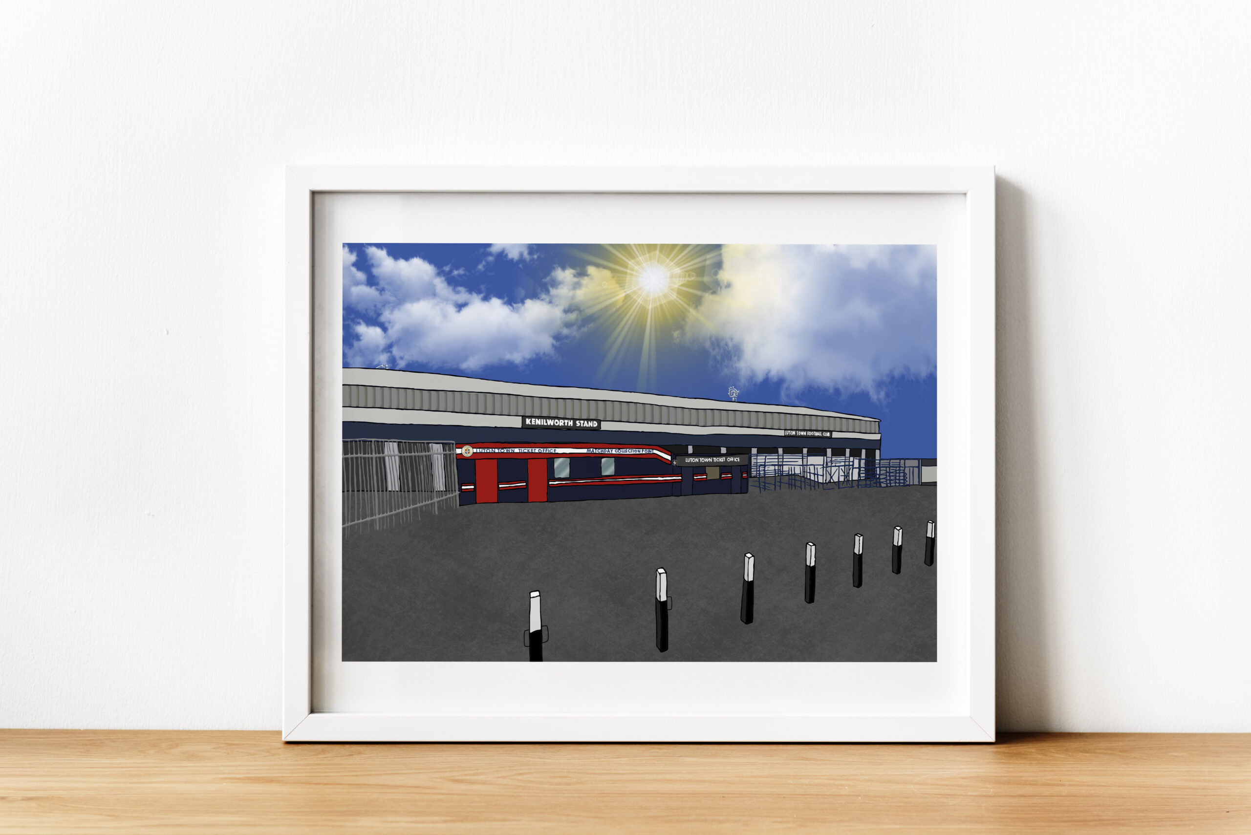 Personalised Luton Town Art Work - Image 3
