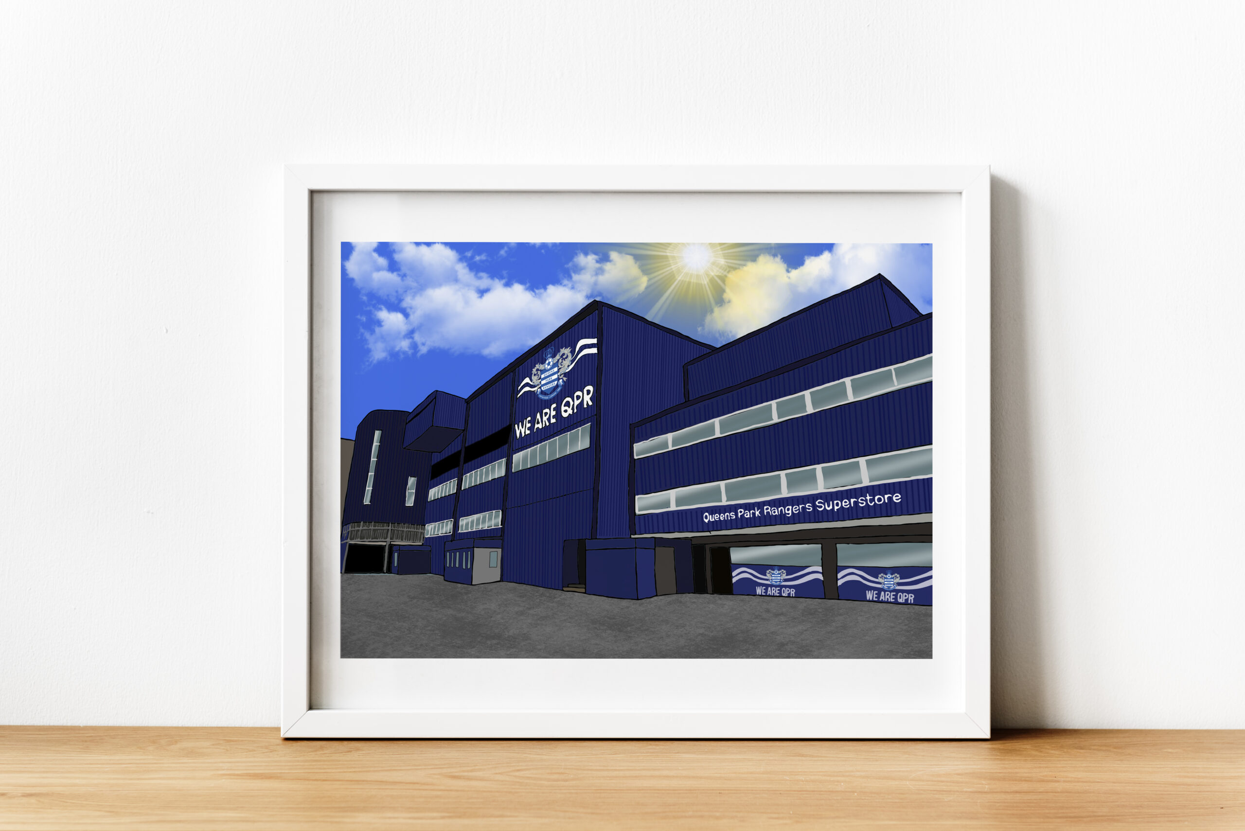 Personalised Queens Park Rangers Art Work - Image 3