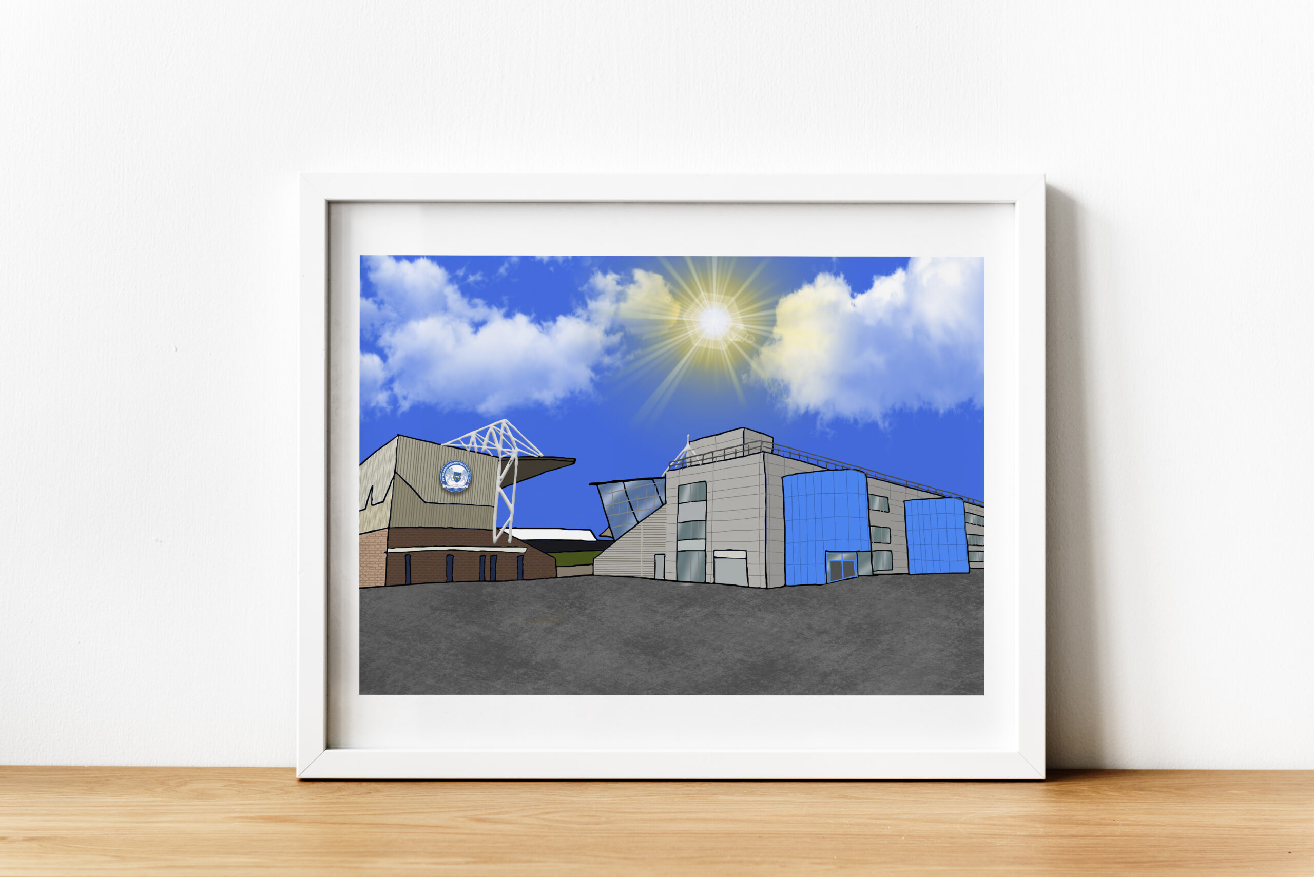 Personalised Peterborough FC Art Work - Image 3