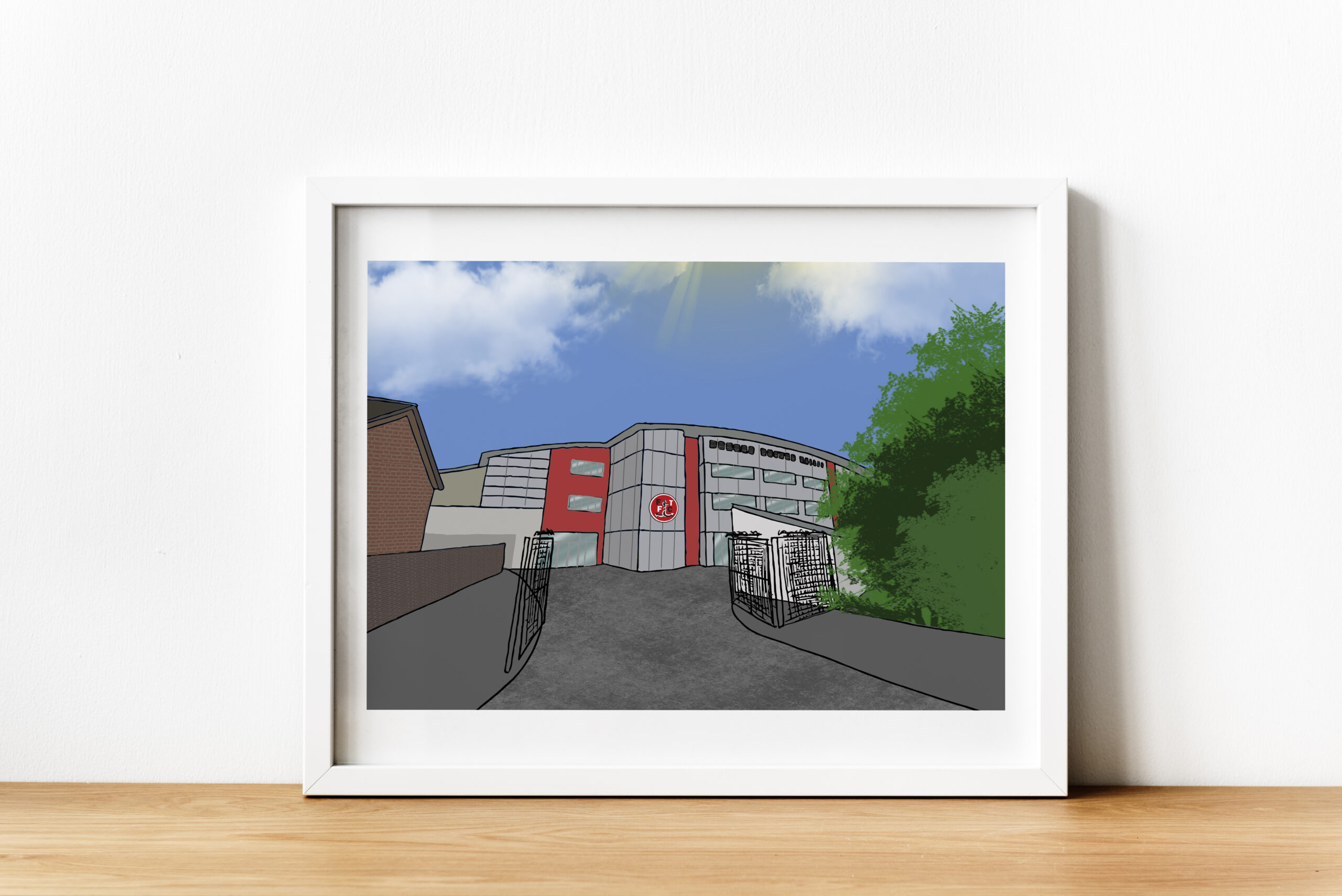 Personalised Fleetwood FC Art Work - Image 3