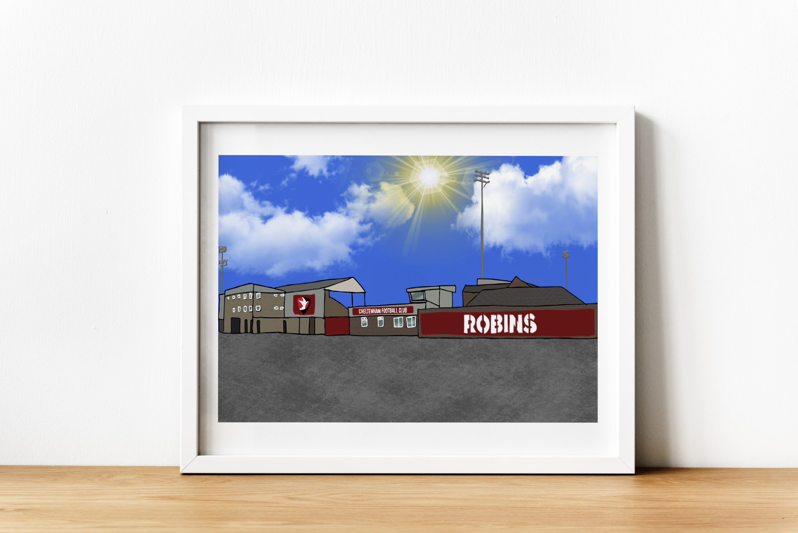 Personalised Cheltenham FC Art Work - Image 3