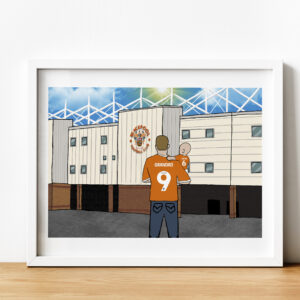 Personalised Blackpool FC Art Work