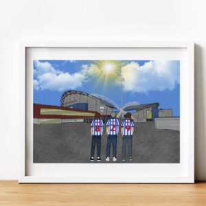 Personalised Huddersfield FC Art Work