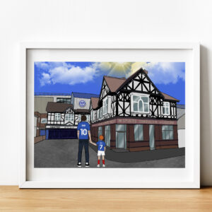 Personalised Portsmouth FC Art Work